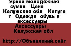 Яркая молодёжная сумка › Цена ­ 350 - Калужская обл., Калуга г. Одежда, обувь и аксессуары » Аксессуары   . Калужская обл.